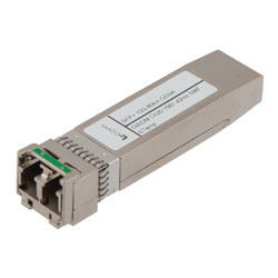 Picture of Fiber Optic Transceiver, SFP+, DWDM, Channel 43, ZR SMF 80KM, 10G DDM, Ciena Compatible