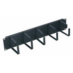 Picture of 19" Rackmount Cable Manager 3½" (2 Rack Space) with D Rings