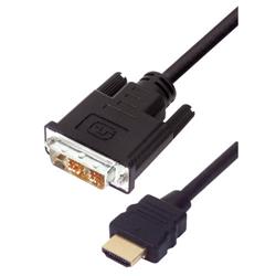 onvergeeflijk mini verdieping Premium DVI to HDMI Cable Assembly, HDMI-M/DVI-D Single Link-M 1.0M -  HD-DVI-MM-1