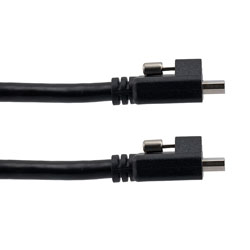 Picture of HDMI 2.1, Male Top Screw to HDMI Male Top Screw, 1 meter