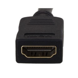 Picture of HDMI A Female to HDMI D Male Dongle Cable