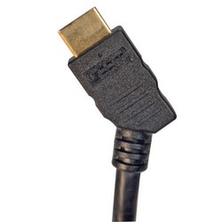 Picture of High Speed HDMI  Cable with Ethernet, Male/ 45 Degree Angle Male, Left Exit 4.0 M