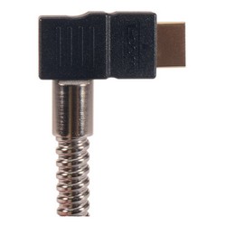 Picture of Right Angle Metal Armored HDMI   Cable with Ethernet, Male/Male 4M