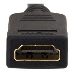 Picture of HDMI A Right Angle Male to HDMI A female Dongle Cable