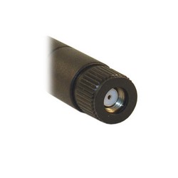 Picture of 1.9 GHz 3 dBi Rubber Duck Antenna with RP-SMA Plug Connector