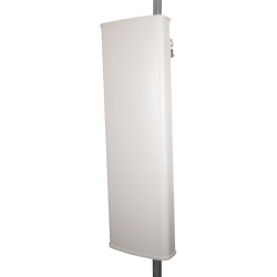 Picture of 2300-2700/5150-5850MHz, 16 / 18 dBi, Wifi MIMO Sector Antenna, 90-degree, +/-45 Dual Pol, 2-Port, Type N Female Connector