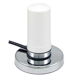 Picture of 2.4 GHz 3 dBi White Omni Antenna w/ Magnetic Mount - RP-SMA Plug Connector