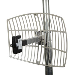 Picture of 2.4 GHz to 2.5 GHz 15 dBi Lightweight Die-cast Grid Antenna Type N Male Connector