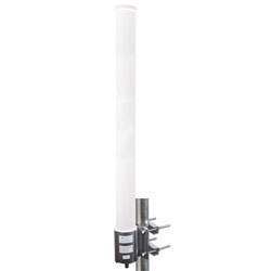 Picture of 3300-3800 MHz 13 dBi Slant 45 MIMO Omni Antenna, 2 x N Female (PVC radome)