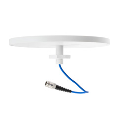 Picture of 617-960 MHz/1350-2700 MHz/3300-3800 MHz/4900-6000 MHz Low PIM Rated H-pol Ceiling Omni DAS Antenna, Low Profile, Type N Female Connector