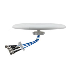 Indoor DAS Ceiling Omni Antenna, 5 dBi, 617 MHz - 6000 MHz, 4 x 4.3-10 ...