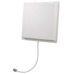 Picture of 900 MHz 8 dBi Flat Patch Antenna  - 4ft RP-SMA Plug Connector