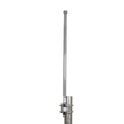 Picture of 3300 MHz - 4200 MHz, 11dBi Omnidirectional Fiberglass Antenna, N Female Connector, Gray