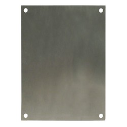Picture of Blank Aluminum Mounting Plate for 080604xx Series Enclosures