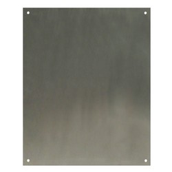 Picture of Blank Aluminum Mounting Plate for 161406xx Series Enclosures