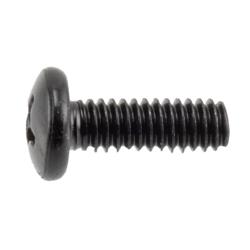 Picture of 12-24 Pan Head, Phillips Type Pilot Point Screws, 50 pack. Black