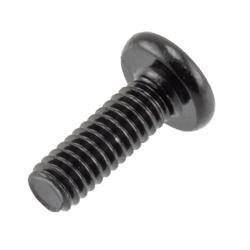 Picture of 12-24 Pan Head, Phillips Type Pilot Point Screws, 50 pack. Black