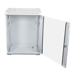 Picture of 19 inch wide Network Cabinet, 12U, 23.6 inch (600mm) depth, RAL9003-Signal White