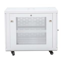 Picture of 12U, Mid-Depth 33 inches (840mm), Networking 19-inch Rack Cabinet, RAL9003-Signal White