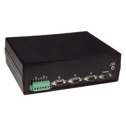 Picture of L-com DB9 A/B Switch Box w/Ethernet Control - Non-Latching