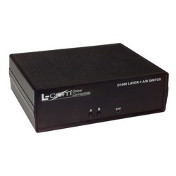 Picture of L-com Single mode ST Fiber A/B Switch w/Serial Control - Latching