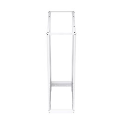 Picture of 37U adjustable 4-post open frame network rack RAL9003 -Signal White