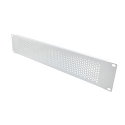Picture of 19" Perf Blank Panel 2U - RAL9003 -Signal White