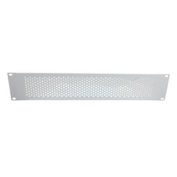 Picture of 19" Perf Blank Panel 2U - RAL9003 -Signal White