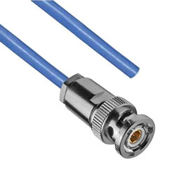 Picture of 1553 TRB 3-Slot Plug to Blunt Cut Cable Assembly using 30-02001-LC Coax, 2 FT