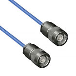 Picture of 1553 TRS Subminiature Plug to TRS Subminiature Plug Cable Assembly using 30-02003-LC Coax, 5 FT