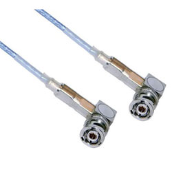 Picture of TRB Plug Right Angle to TRB Plug Right Angle 1553 Cable 48 Inch Length Using 78 Ohm M17/176-00002 Coax
