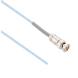 Picture of Lead Free Bend Relief 3-Slot TRB Plug with Blunt Cut for 78 Ohm M17/176-00002-LC, 60" Cable