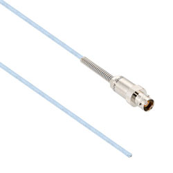 Picture of Lead Free 3-Lug TRB Jack with Blunt Cut for 78 Ohm M17/176-00002-LC, 24" Cable