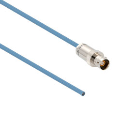 Picture of Lead Free 1553 TRB 3-Lug Jack to Blunt Cut Genderless Cable Assembly using 30-02003-LC Coax, 2 FT