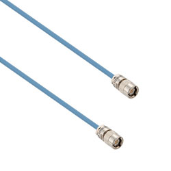 Picture of Lead Free 1553 TRS Subminiature Plug to TRS Subminiature Plug Cable Assembly using 30-02003-LC Coax, 2 FT
