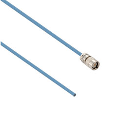 Picture of Lead Free 1553 TRS Subminiature Plug to Blunt Cut Genderless Cable Assembly using 30-02003-LC Coax, 1 FT