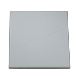 Picture of 2400 to 2500 MHz, RFID Flat Panel Antenna, 18 dBi Gain N-Type female, ABS Radome, RHCP