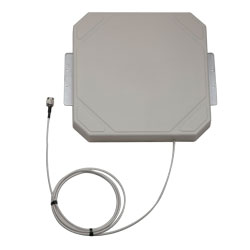 Picture of 902 to 928 MHz, RFID Flat Panel Antenna, 9 dBi Gain RP TNC male, ABS Radome, RHCP