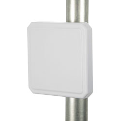 Picture of 902 to 928 MHz RFID Flat Panel Antenna, RHCP, 6 dBi, White ABS, SMA Female, IP65
