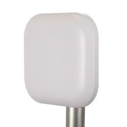 Picture of 902 to 928 MHz RFID Flat Panel Antenna, RHCP, 8 dBi, White ABS, N Female, IP65