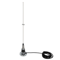 Picture of 136-174 MHz, 3.5 dBi Gain, Omni-directional Antenna with Magnetic NMO Mount, N-Male Connector