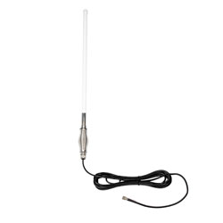 Picture of 477 MHz Omni Antenna 6.5 dBi Gain, 5.5 mm Spring FME Male Connector, White Fiberglass Radome