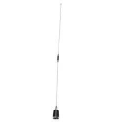 Picture of 144, 430 MHz Omni Antenna 5.5 dBi Gain, NMO Connector, Stainless Steel Reflector