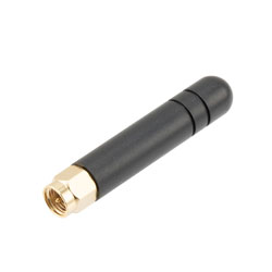 Picture of 860 MHz to 870 MHz Stubby Antenna, Monopole, SMA Male Connector, 1 dBi Gain