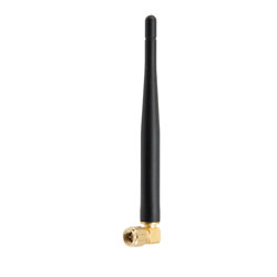 2.4 GHz to 5.85 GHz Dual Band Antenna, Monopole, 90-degree angle, SMA ...