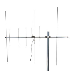 Picture of 144 to 148 MHz and 300 to 450 MHz, 9.5/11.5 dBi Aluminum Alloy Yagi Antenna with N Female, Vertical Polarization, 1 Port, 1.5 VSWR