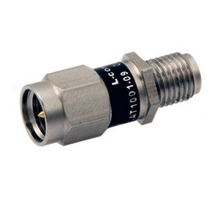 Picture of 2W/9 dB RF Fixed Attenuator, SMA Male to SMA Female Stainless Steel Body Up to 3 GHz