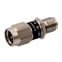 Picture of 2W/10 dB RF Fixed Attenuator, SMA Male to SMA Female Stainless Steel Body Up to 3 GHz