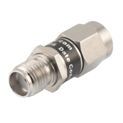 Picture of 2W/6 dB Fixed Attenuator, SMA Male to SMA Female Stainless Steel Body Up to 18 GHz