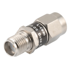 Picture of 2W/9 dB Fixed Attenuator, SMA Male to SMA Female Stainless Steel Body Up to 18 GHz